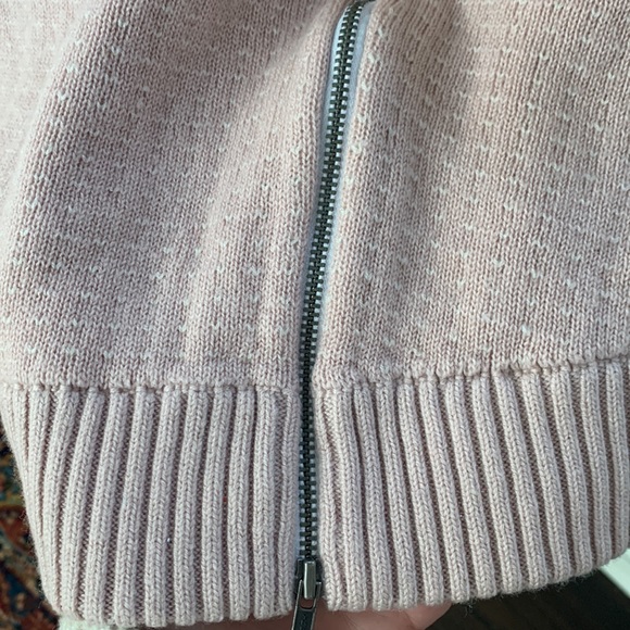 LULULEMON ZIP CHUNKY SWEATER
